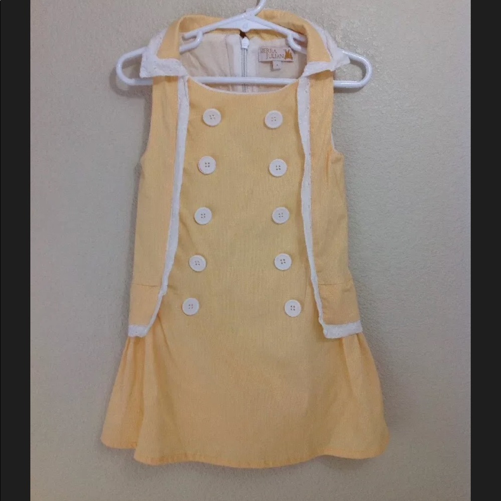 Sierra Julian Boutique Girls Dress Size 4